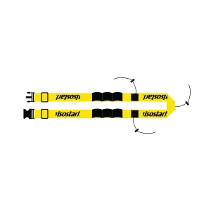 Isostar number belt yellow 