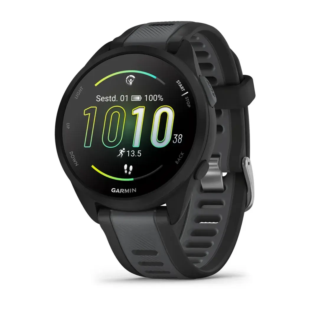 Garmin Forerunner 165 Music Black Slate Grey Black/ blue-grey