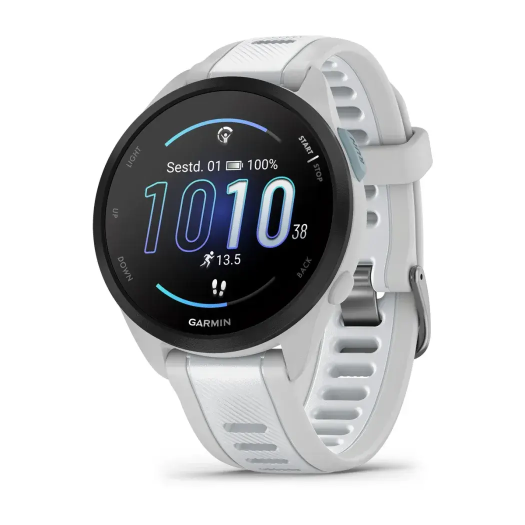 Garmin Forerunner 165 Music Mist Gray Whitestone Fog grey/white stone