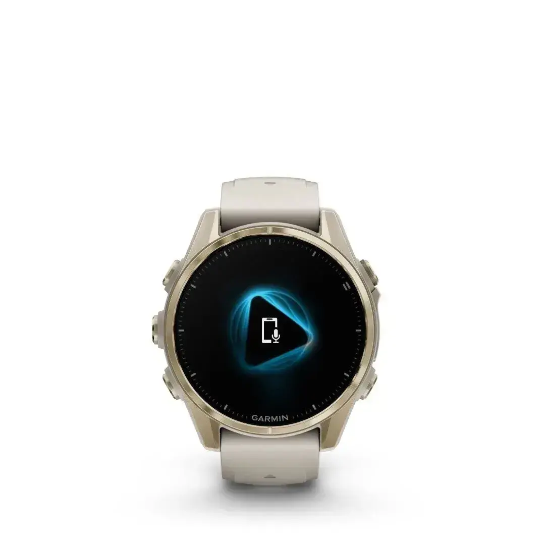 Garmin Fēnix 8 AMOLED Sapphire Soft Gold Gray 43mm Soft gold with grey strap