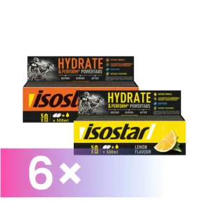 Isostar Hydrate & Perform Powertabs Isotonic x 6 