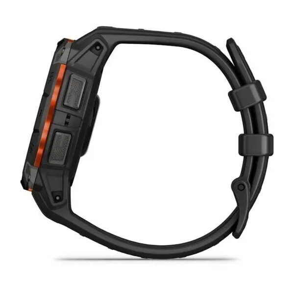 Garmin Instinct 3 Solar Black Bezel 45mm Black with black watch face - solar