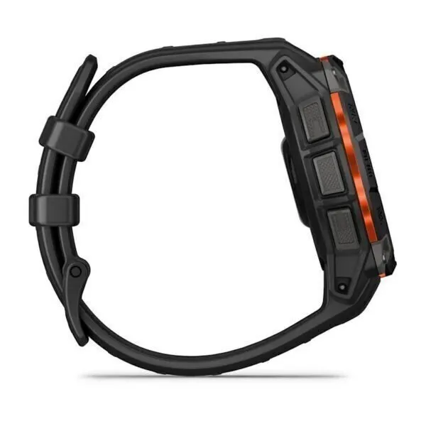 Garmin Instinct 3 Solar Black Bezel 45mm Black with black watch face - solar