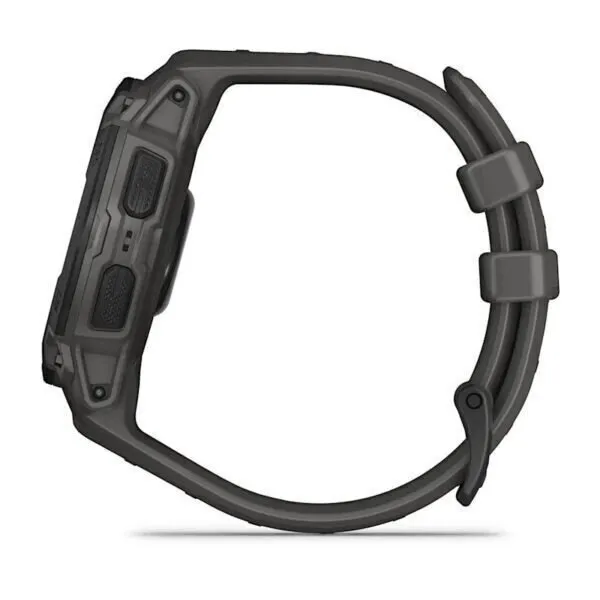 Garmin Instinct E Black Charcoal 45mm Melns ar ogles krāsas pulksteņa siksniņu 45MM