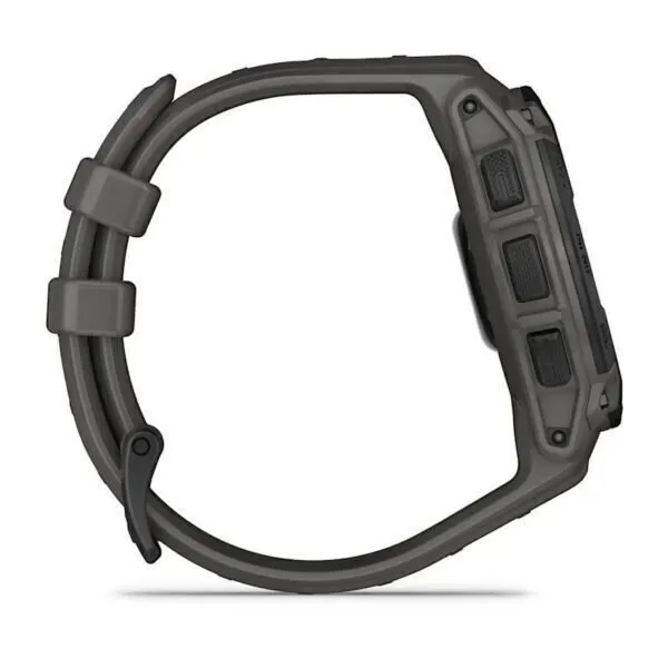 Garmin Instinct E Black Charcoal 45mm Melns ar ogles krāsas pulksteņa siksniņu 45MM