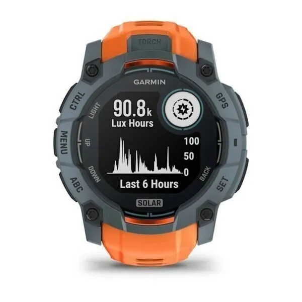 Garmin Instinct 3 Solar Twilight Solstice Limited Edition 50mm Twilight ar Solstice krāsas pulksteņa siksniņu