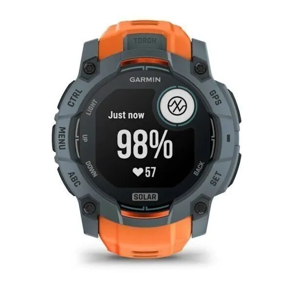 Garmin Instinct 3 Solar Twilight Solstice Limited Edition 50mm Twilight ar Solstice krāsas pulksteņa siksniņu