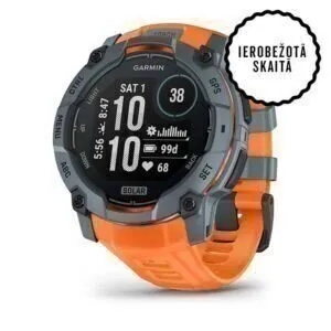 Garmin Instinct 3 Solar Twilight Solstice Limited Edition 50mm Twilight ar Solstice krāsas pulksteņa siksniņu