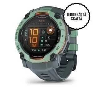 Garmin Instinct 3 Amoled Neotropic Twilight Limited edition 50mm Neotropic ar Twilight krāsas pulksteņa siksniņu
