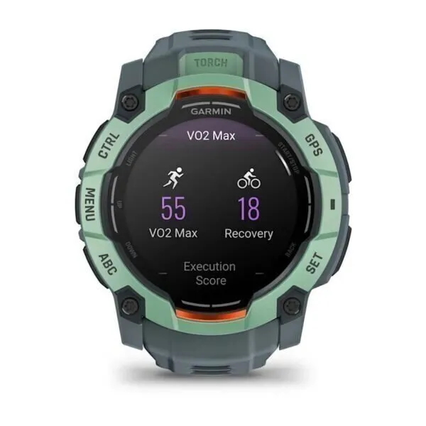 Garmin Instinct 3 Amoled Neotropic Twilight Limited edition 50mm Neotropic ar Twilight krāsas pulksteņa siksniņu