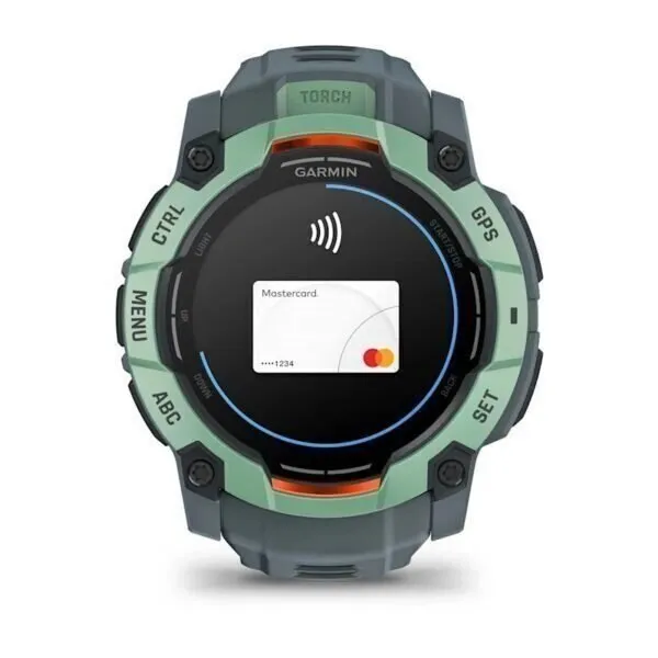 Garmin Instinct 3 Amoled Neotropic Twilight Limited edition 50mm Neotropic ar Twilight krāsas pulksteņa siksniņu
