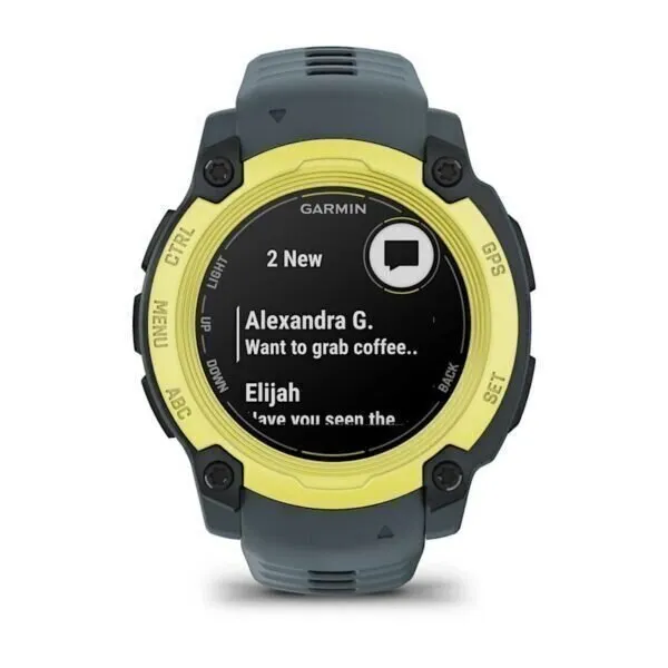 Garmin Instinct E Electric Lime Twilight Limited edition 40mm Electric Lime ar Twilight krāsas pulksteņa siksniņu