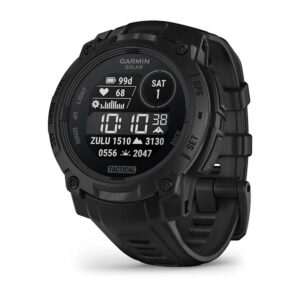 Garmin Instinct 3 Solar Tactical Edition 50 mm Black with black watch face - solar