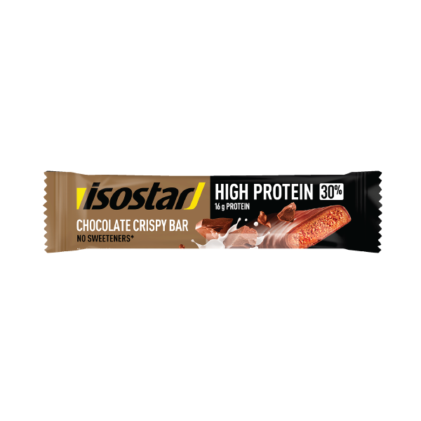 Isostar High Protein 30 Chocolate Crispy Bar 55g Chocolate