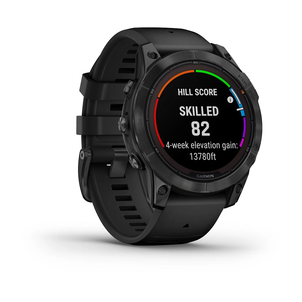 Garmin fēnix 7 Pro Solar Slate Gray Stone grey with black strap